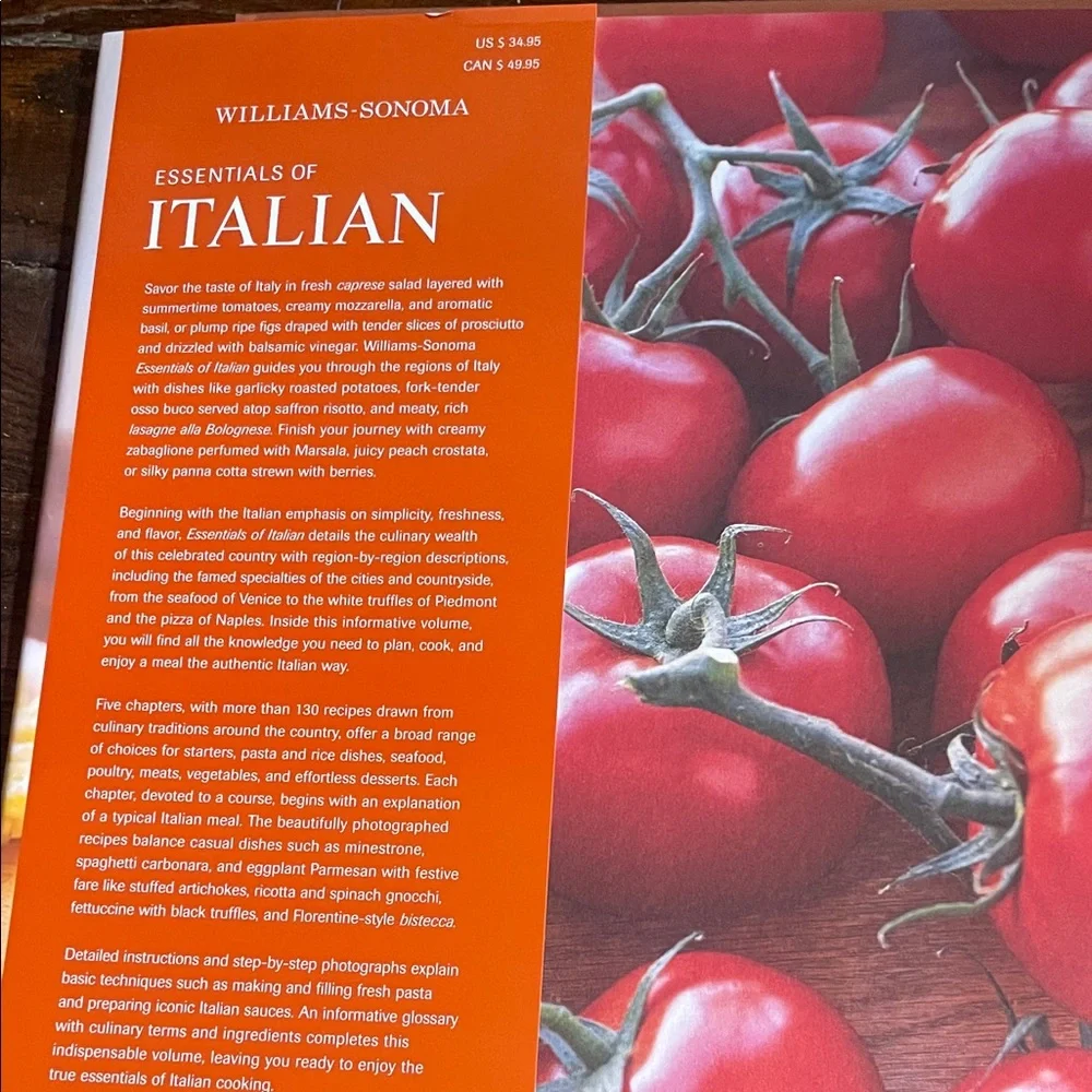 Williams Sonoma Italian Cuisine Cookbook